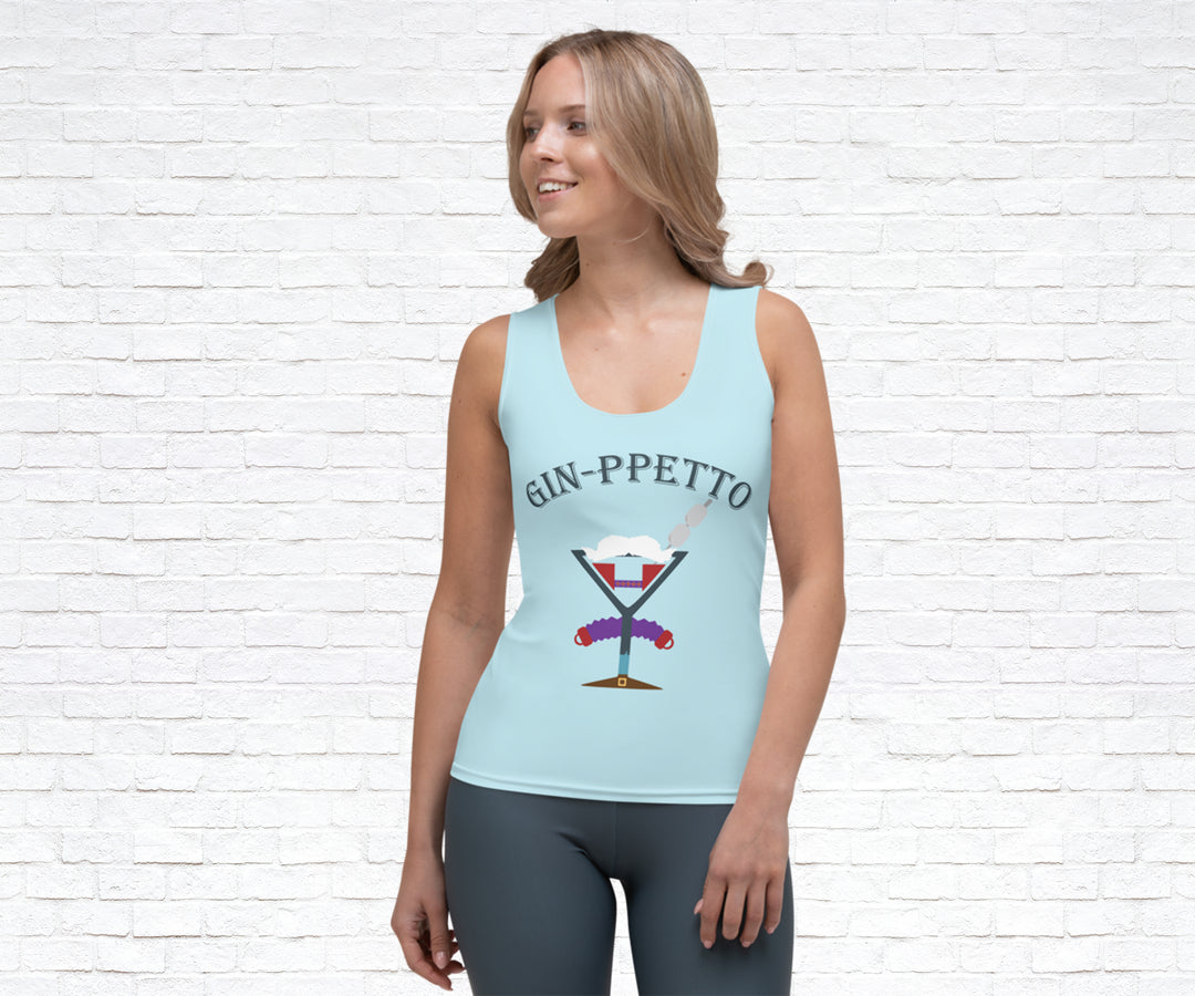 Gin-petto Wine and Dine Performance Tank Top