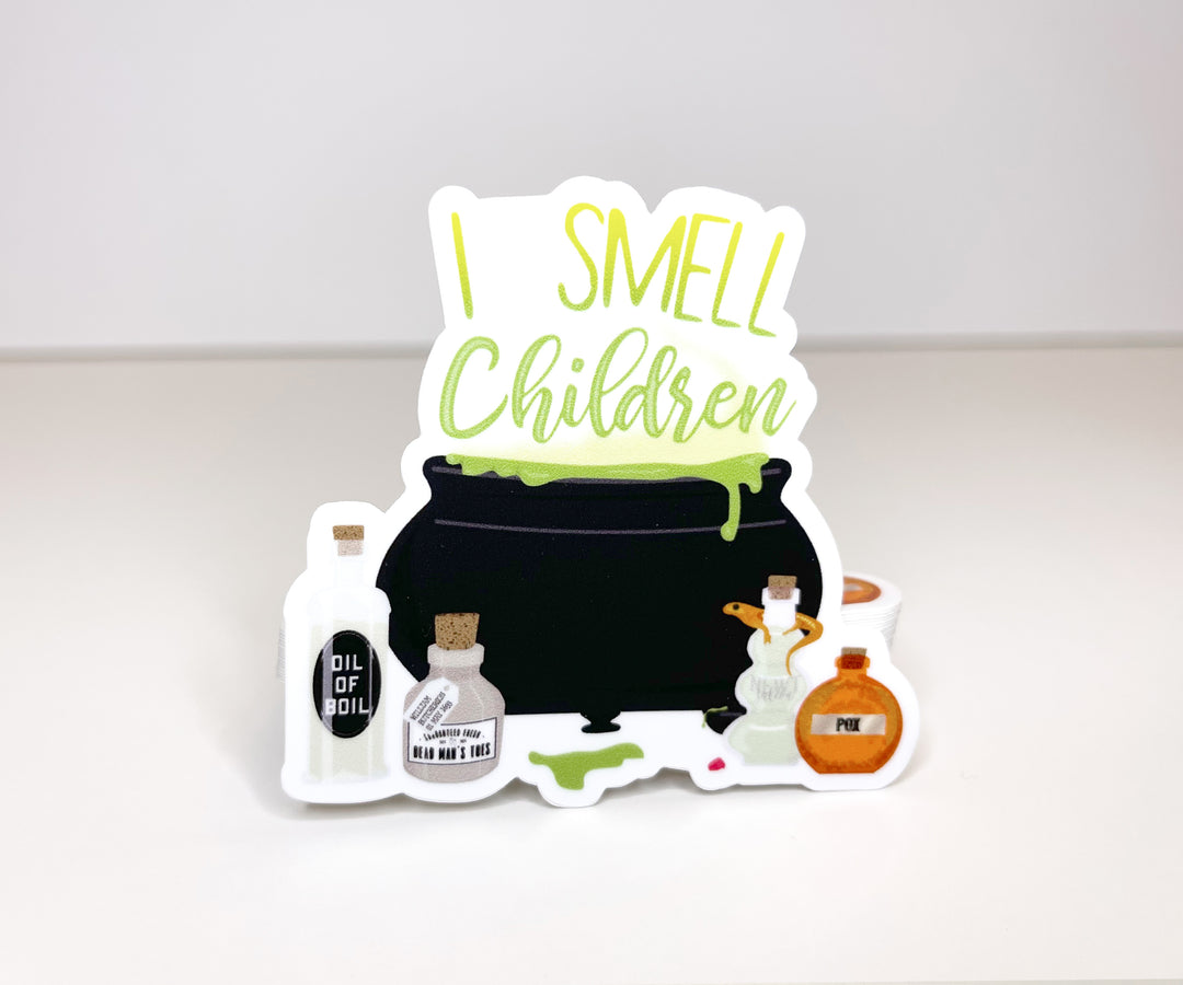 I Smell Children, Witch Sisters Sticker