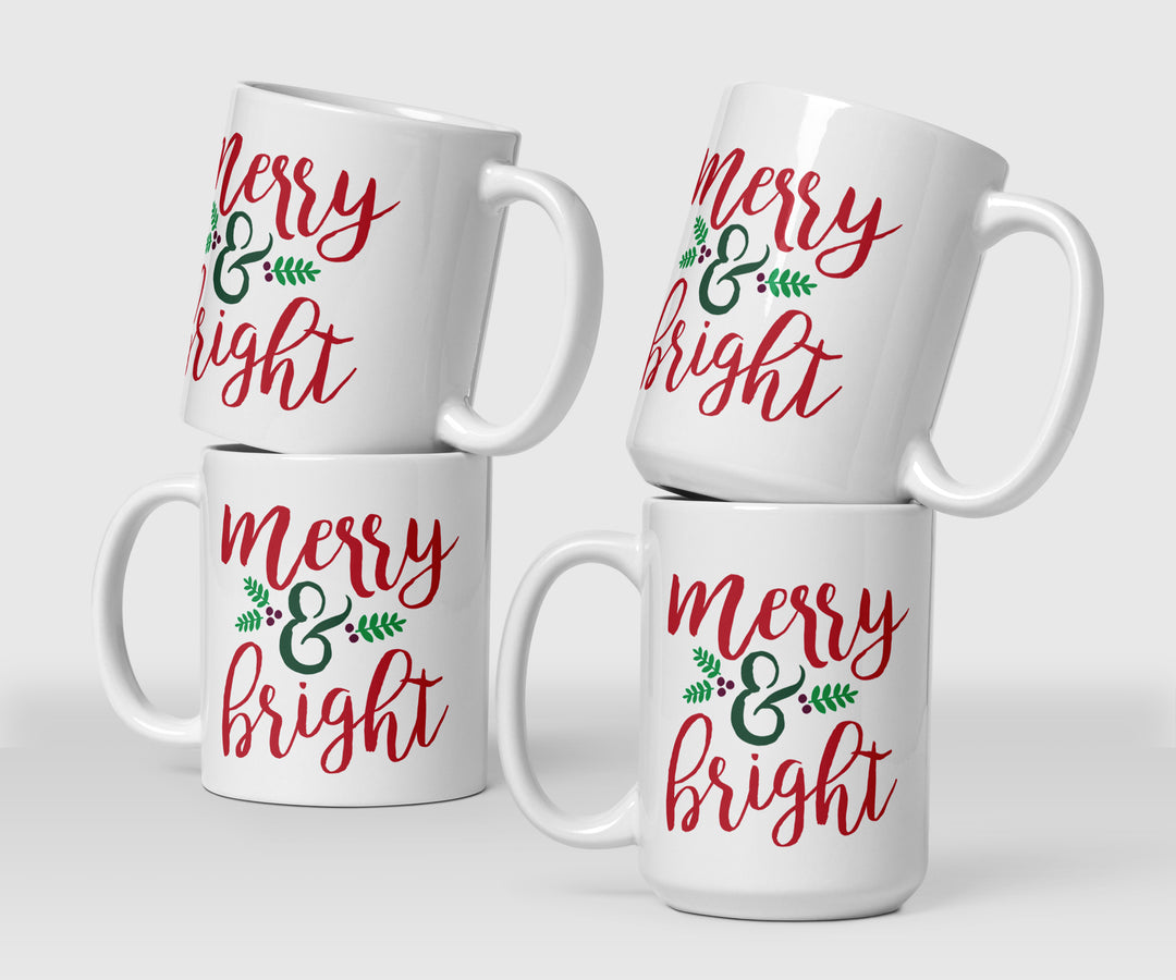 Merry & Bright Christmas Mug