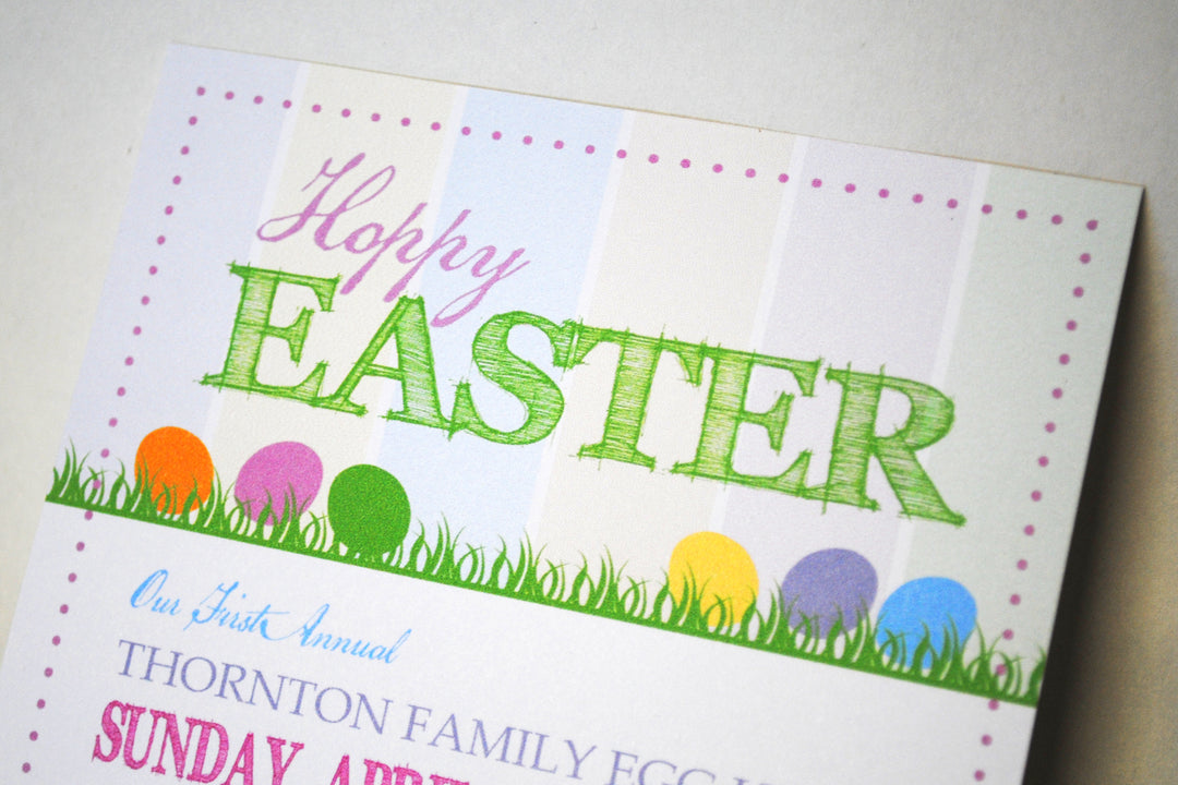 Hoppy Easter Invitation