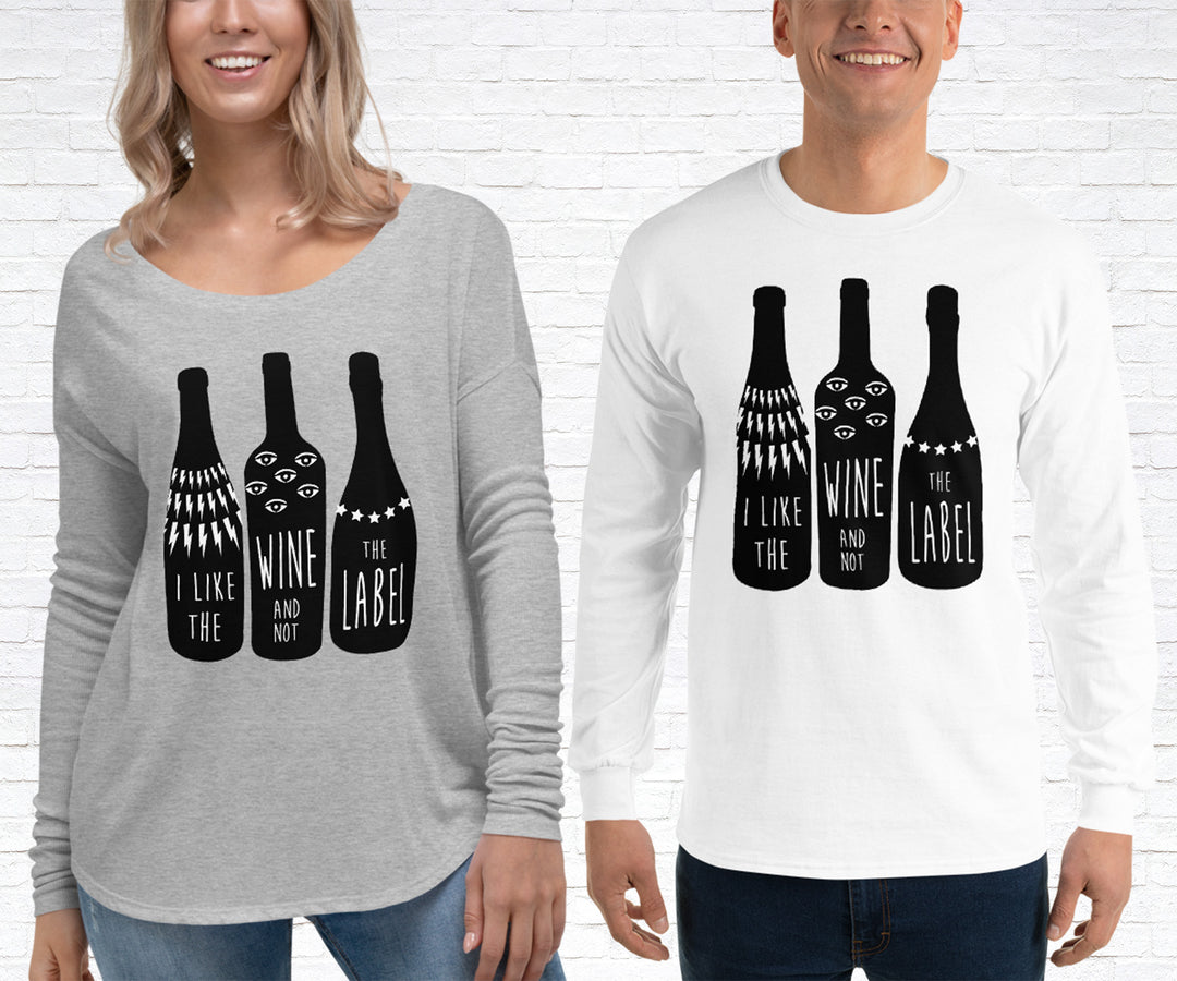 The Wine Not The Label Long Sleeve Shirt