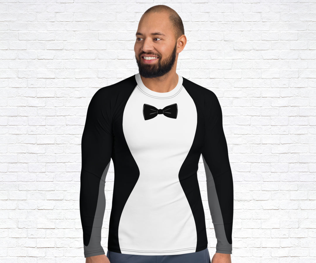 Penguin Waiter Long Sleeve Rash Guards