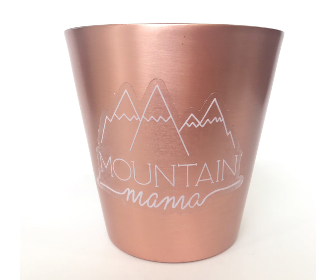 Mountain Mama Clear Sticker