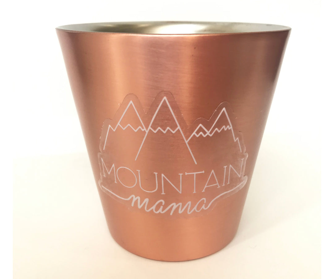 Mountain Mama Clear Sticker