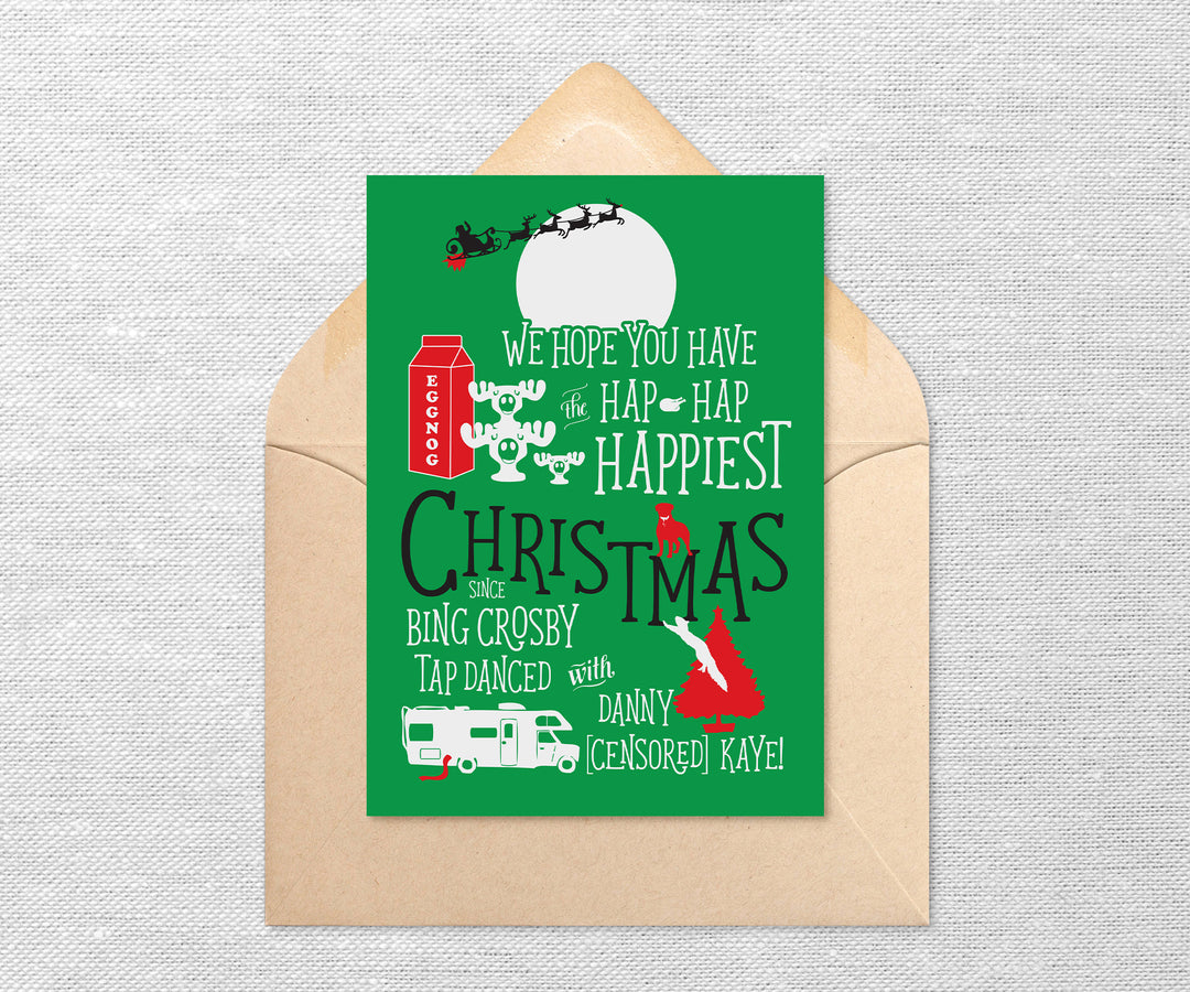 Christmas Vacation 5 x 7 Note Card