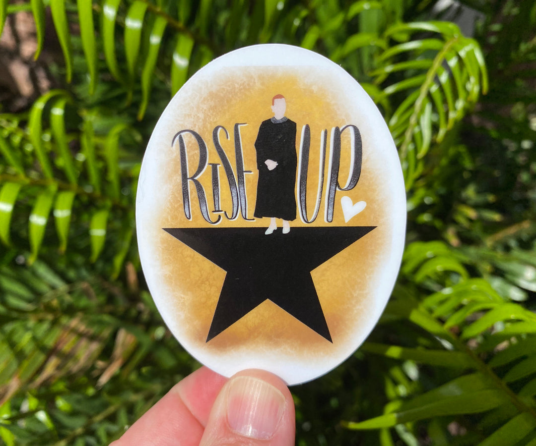 RGB Rise Up Star Sticker