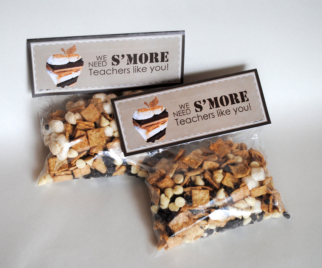 S'more Teachers Treat Bag Toppers